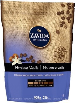 Фото Zavida Hazelnut Vanilla в зернах 907 г