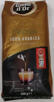 Фото Cafe d'Or Crema в зернах 500 г