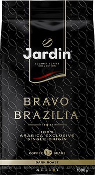Фото Jardin Bravo Brazilia в зернах 1 кг