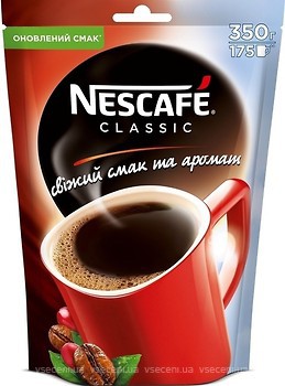 Фото Nescafe Classic розчинна 350 г