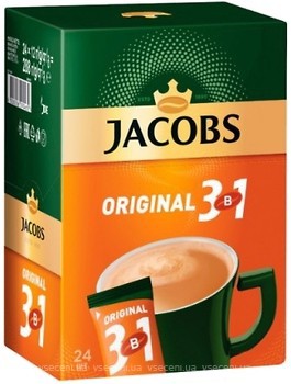 Фото Jacobs 3 в 1 Original розчинна 24 шт