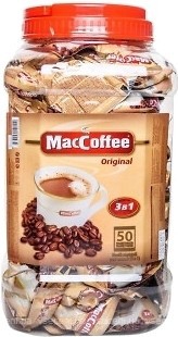 Фото MacCoffee 3 в 1 Original в банці розчинна 50 шт