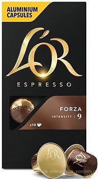 Фото L`or Espresso Forza в капсулах 10 шт