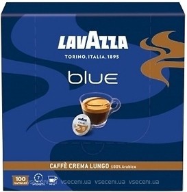 Фото Lavazza Blue Caffe Crema Lungo в капсулах 100 шт