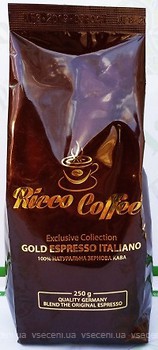 Фото Ricco Coffee Gold Espresso Italiano в зернах 250 г