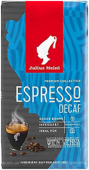 Фото Julius Meinl Espresso Decaf Premium Collection в зернах 250 г