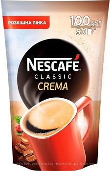 Фото Nescafe Classic Crema розчинна 100 г