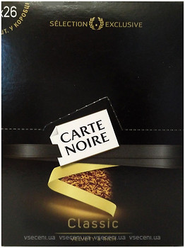 Фото Carte Noire Classic растворимый 26 шт