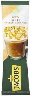 Фото Jacobs 3 в 1 Ice Latte Salted Caramel розчинна 1 шт