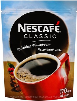 Фото Nescafe Classic розчинна 170 г