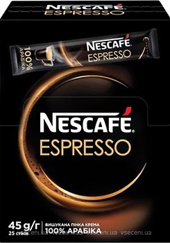 Фото Nescafe Espresso розчинна 25 шт