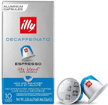Фото Illy Espresso Decaffeinato в капсулах 10 шт