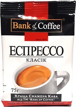 Фото Bank of Coffee Espresso Classic мелена 75 г