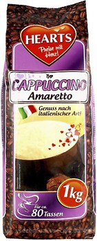 Фото Hearts Cappuccino Amaretto растворимый 1 кг
