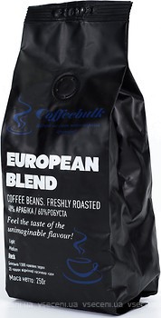 Фото Coffeebulk European Blend в зернах 250 г