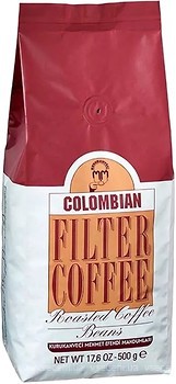 Фото Kurukahveci Mehmet Efendi Colombian Filter в зернах 500 г