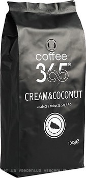 Фото Coffee365 Cream & Coconut в зернах 1 кг