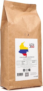Фото Coffee365 Colombia Supremo в зернах 1 кг