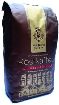 Фото Mr. Rich Rostkaffee Espresso Mokka в зернах 500 г