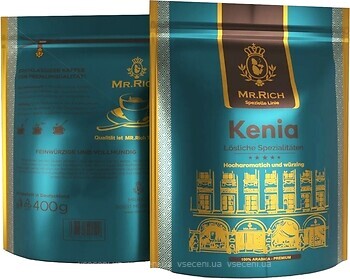 Фото Mr. Rich Kenia растворимый 400 г