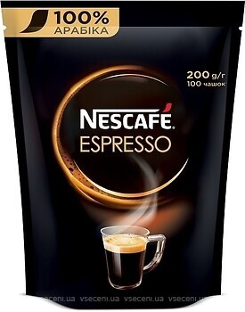 Фото Nescafe Espresso растворимый 200 г