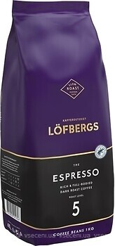 Фото Lofbergs Espresso в зернах 1 кг