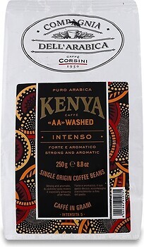 Фото Caffe Corsini Kenya AA Washed в зернах 250 г