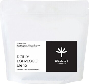 Фото Idealist Coffee Daily Espresso Blend в зернах 250 г