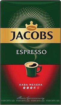 Фото Jacobs Espresso мелена 230 г