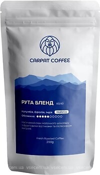 Фото Carpat Coffee Рута Бленд в зернах 200 г