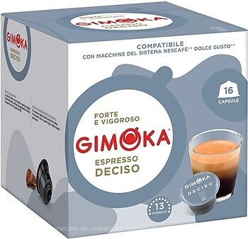 Фото Gimoka Dolce Gusto Deciso в капсулах 16 шт