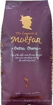 Фото Легенда Мольфара Extra Crema в зернах 1 кг