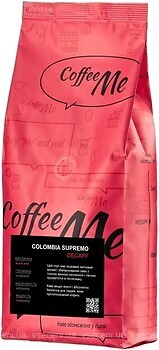 Фото Coffee Me Colombia Supremo Decaff в зернах 1 кг