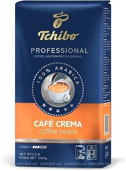 Фото Tchibo Professional Caffe Crema в зернах 1 кг