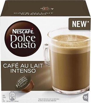 Фото Nescafe Dolce Gusto Cafe Au Lait Intenso в капсулах 16 шт
