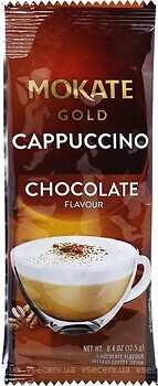 Фото Mokate Gold Cappuccino Chocolate Flavour розчинна 12.5 г