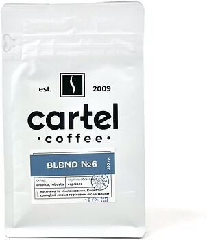 Фото Cartel Coffee Blend №6 молотый 250 г
