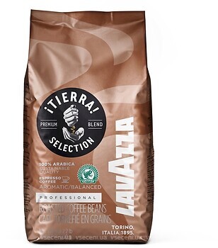 Фото Lavazza La Reserva De Tierra Selection в зернах 1 кг