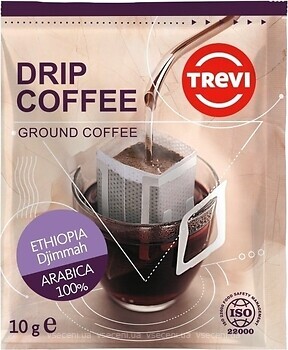 Фото Trevi Ethiopia Djimmah Arabica дріп-кава 10x 10 г