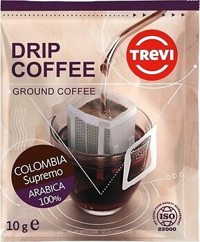 Фото Trevi Colombia Supremo Arabica дрип-кофе 10x 10 г