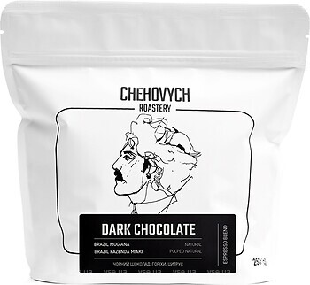 Фото Chehovych Dark Chocolate в зернах 250 г