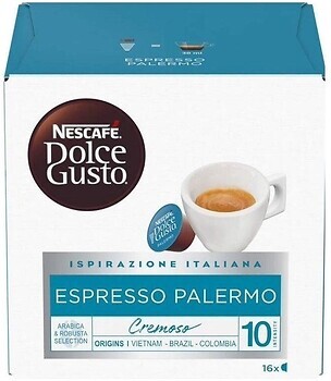 Фото Nescafe Dolce Gusto Espresso Palermo в капсулах 16 шт