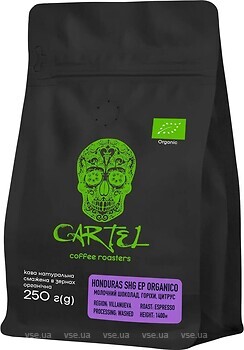 Фото Cartel Coffee Organic Honduras в зернах 250 г