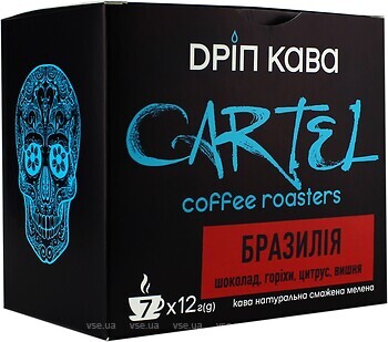 Фото Cartel Coffee Бразилія дріп-кава 7x 12 г