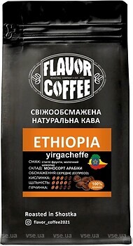 Фото Flavor Coffee Ефіопія Йогарчеф в зернах 1 кг