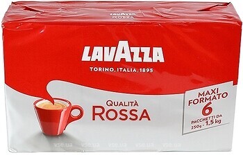 Фото Lavazza Qualita Rossa мелена 6x 250 г