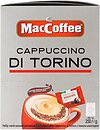 Фото MacCoffee 3 в 1 Cappuccino Di Torino з шоколадом розчинна 10 шт
