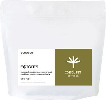 Фото Idealist Coffee Ефіопія еспресо в зернах 250 г