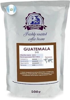 Фото Standard Coffee Гватемала SHB 100% арабіка в зернах 500 г