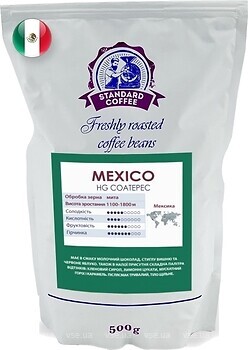 Фото Standard Coffee Мексика HG Coatepec 100% арабіка мелена 500 г